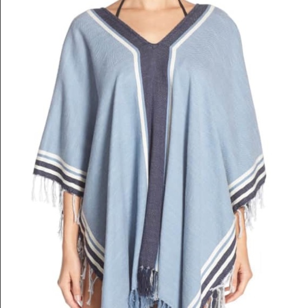 Nordstrom Treasure&Bond V Neck Poncho
